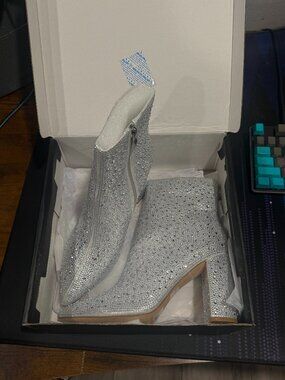 Rhinestone Booties